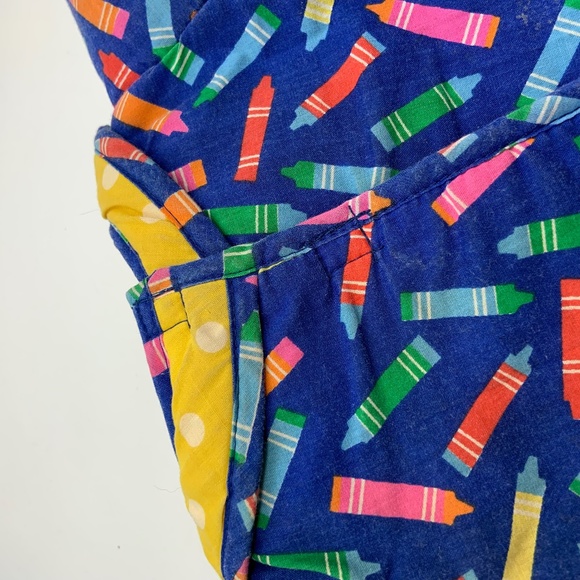 Vintage Coleco Cabbage Patch Kids Retro Rainbow Clown Crayon Shirt - Picture 12 of 12